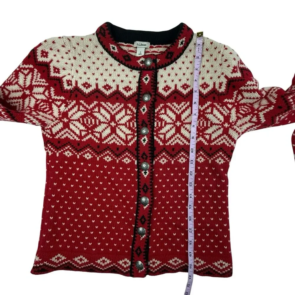 L.L. Bean red cream